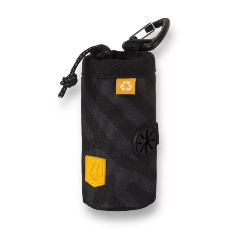 Roam Poop Bag Holder, Black Ripple>WoollyWolf Hot