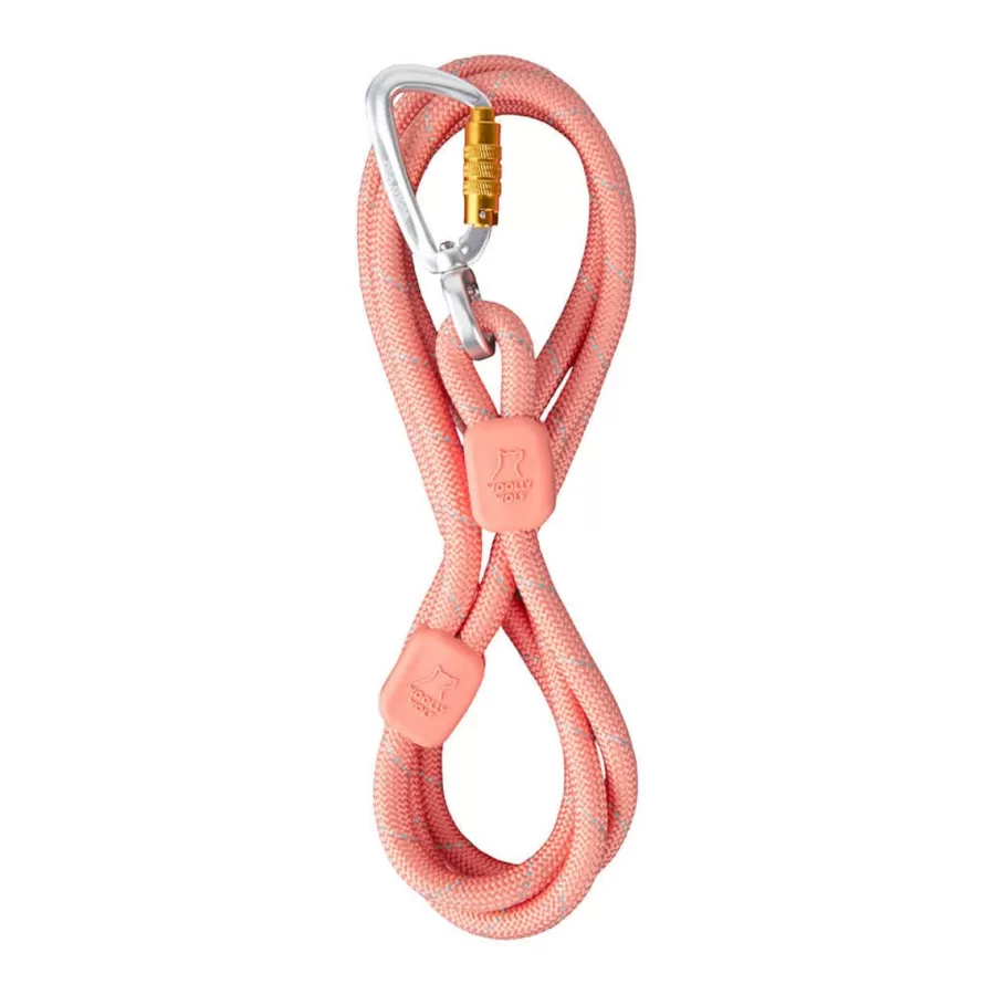 Rope Leash Talutushihna, Salmon Pink>WoollyWolf Online